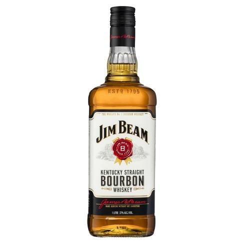 Jim Beam White Bourbon 1 litre - Porters Liquor North Narrabeen