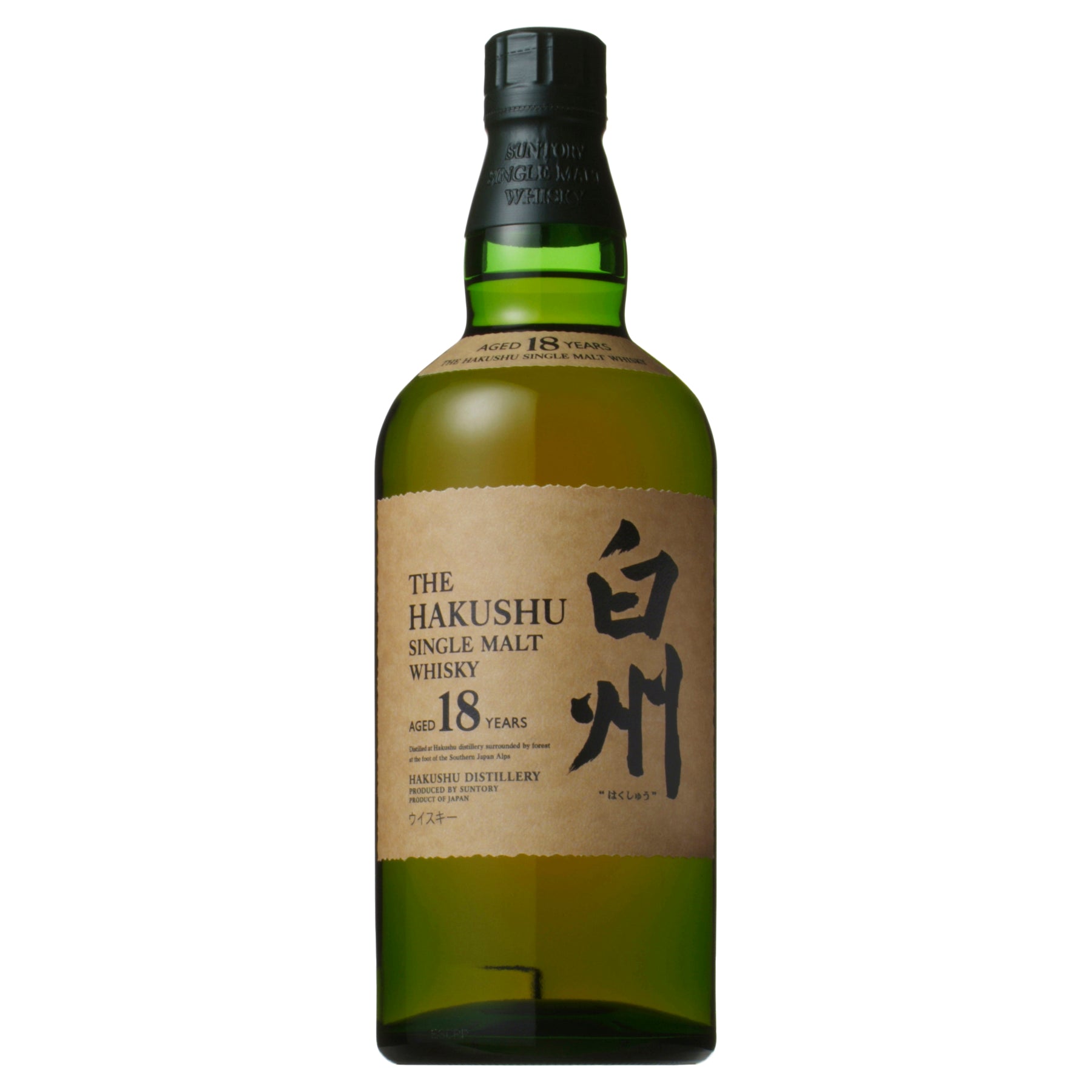 Hakushu Single Malt Whisky 18 Years 700mL