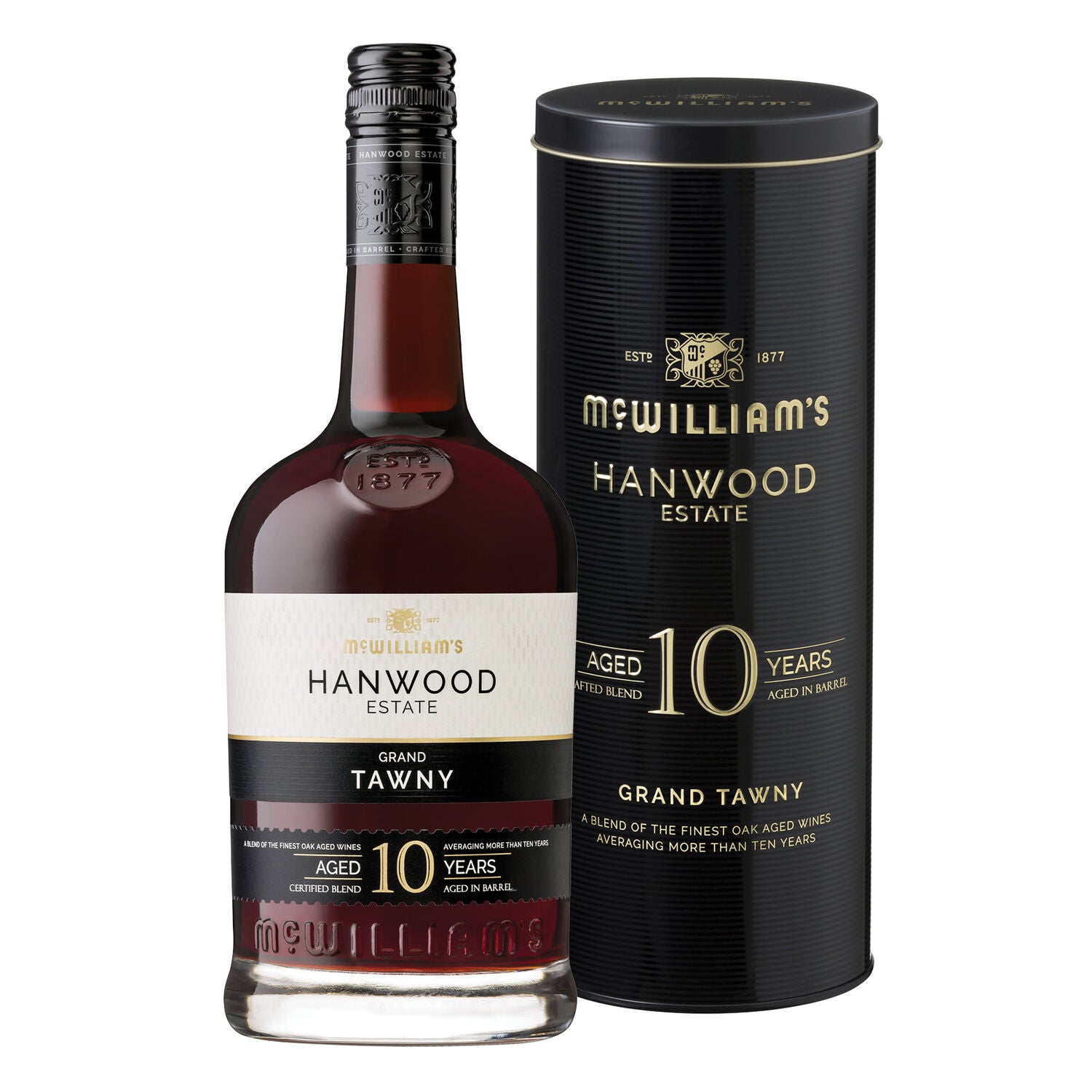 McWilliams Hanwood 10 Year Old Port 750ml