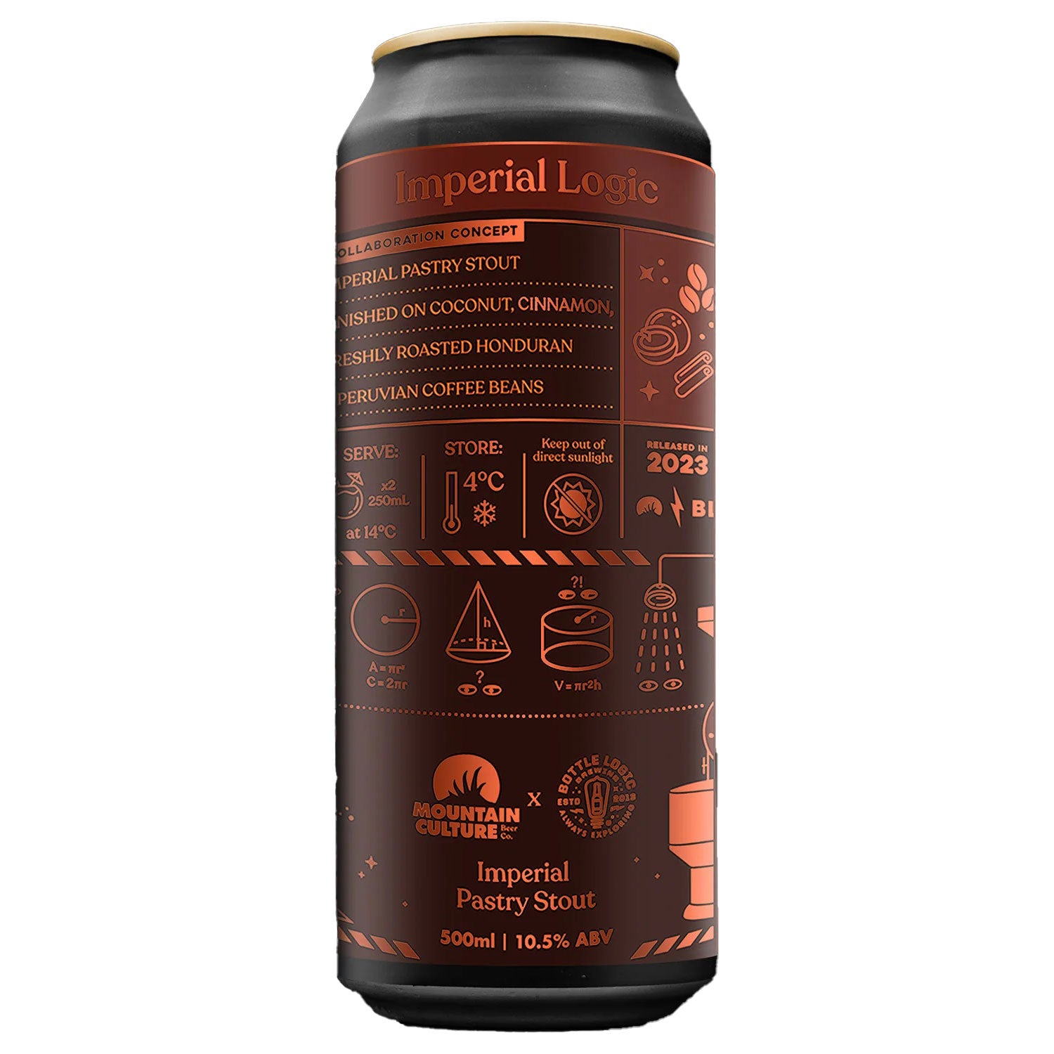 Mountain Culture Imperial Logic Pastry Stout 500mL