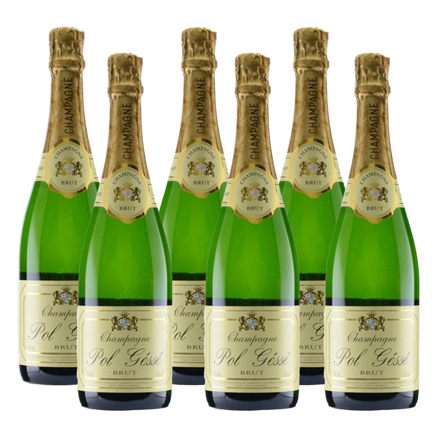 Pol Gesse Champagne 6 Bottle Carton