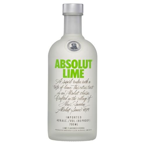 Absolut Lime Vodka 700ml - Porters Liquor North Narrabeen