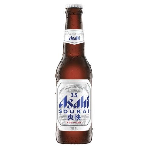 Asahi Soukai Bottle 330ml - Porters Liquor North Narrabeen