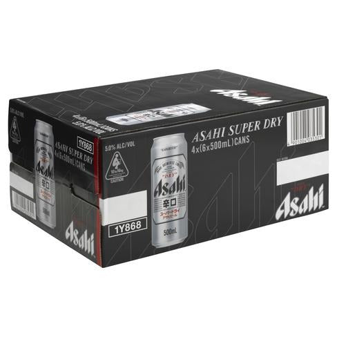 Asahi Super Dry Can 500ml - Porters Liquor North Narrabeen