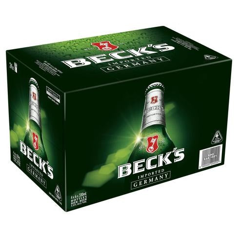 Becks Beer Bottle 330ml - Porters Liquor North Narrabeen