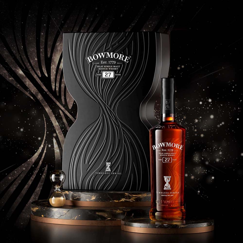 Bowmore 27 Year Old Timeless Series Single Malt Scotch Whisky 700mL
