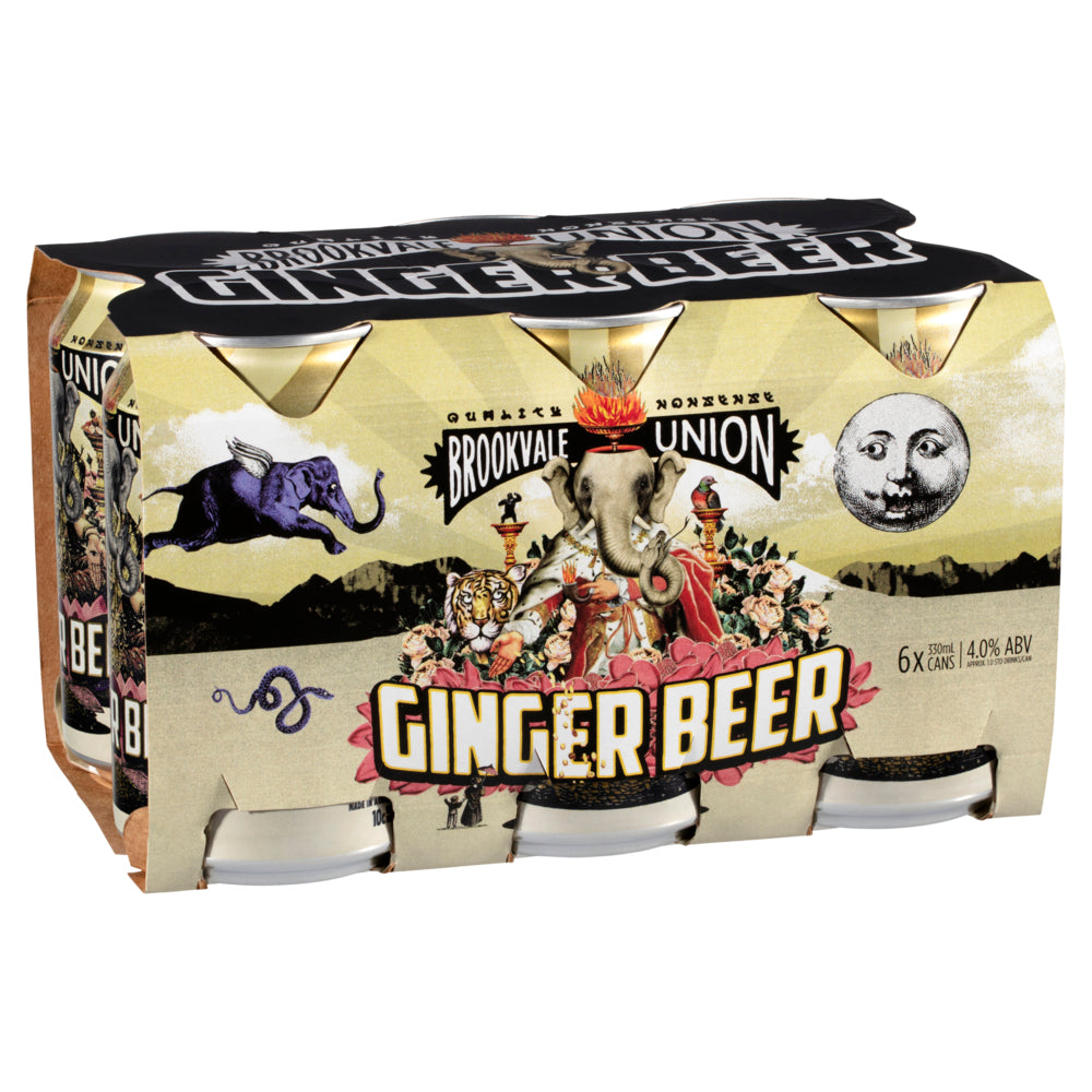 Brookvale Union Alcoholic Ginger Beer 330ml