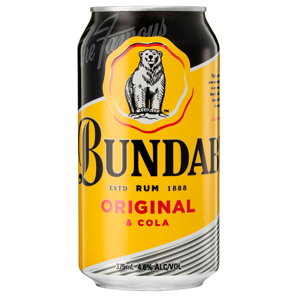 Bundaberg Original Rum & Cola 375mL 6 Pack