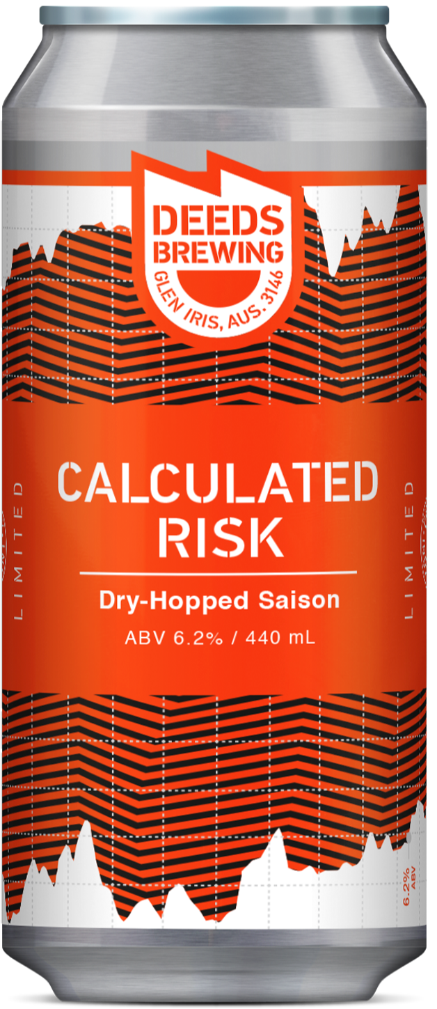 Deeds Calculated Risk Dry Hopped Saison 440ml