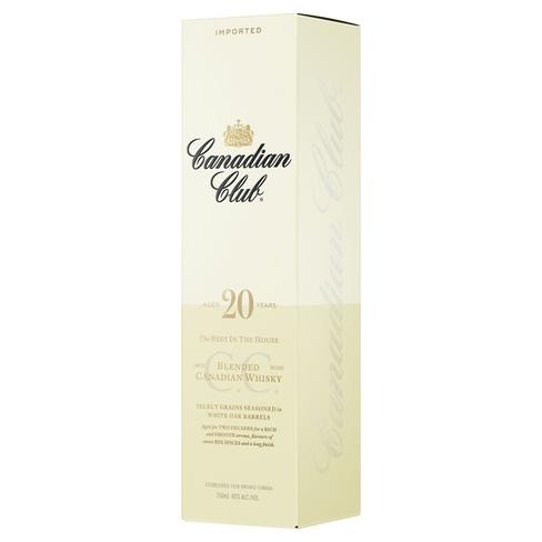 Canadian Club 20 Year Old Whisky 750mL - Porters Liquor North Narrabeen