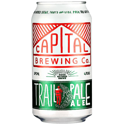 Capital Brewing Pale Ale Can Can 375ml - Porters Liquor North Narrabeen
