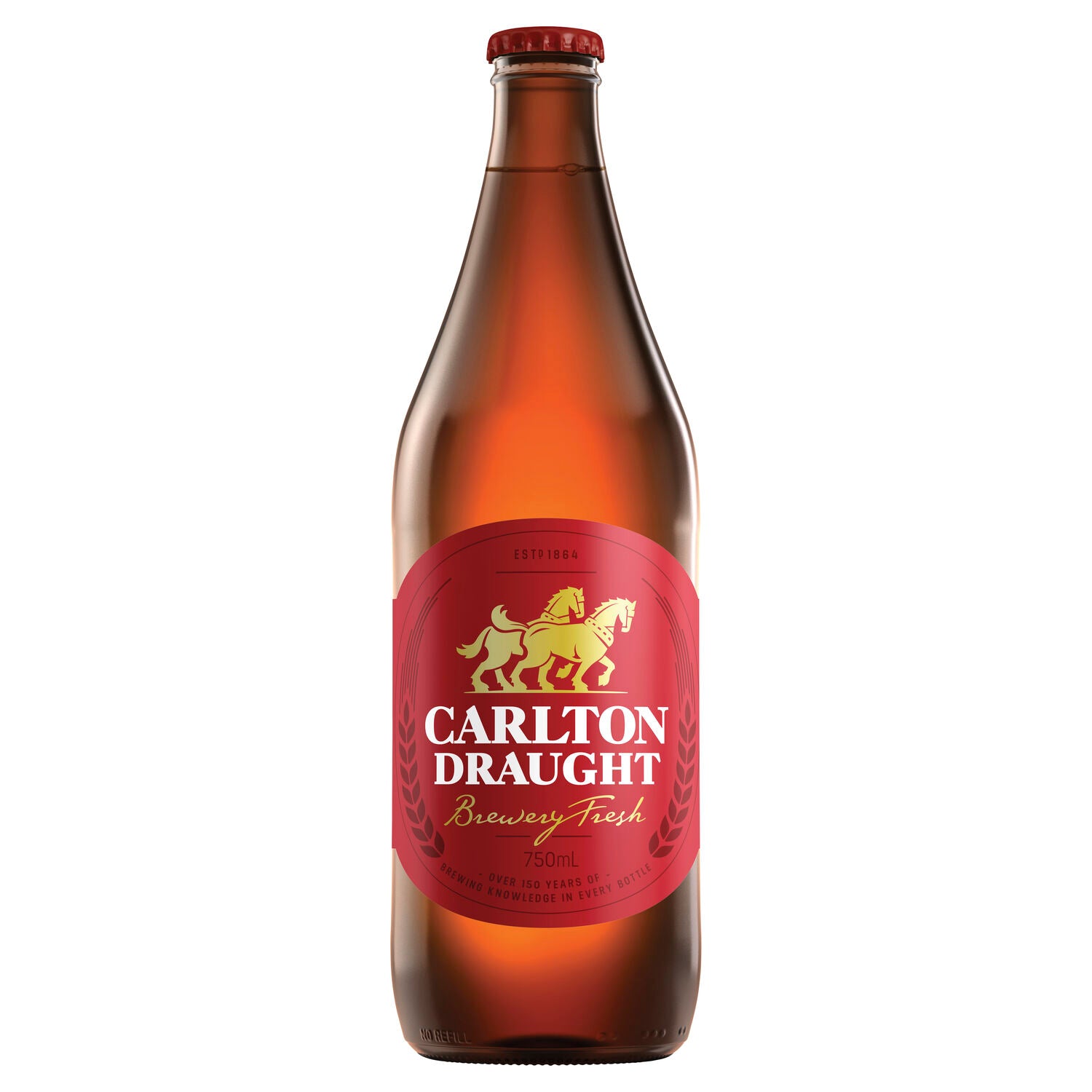 Carlton Draught Longneck 750ml