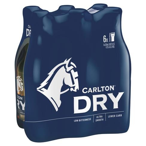 Carlton Dry Bottles 355ml - Porters Liquor North Narrabeen