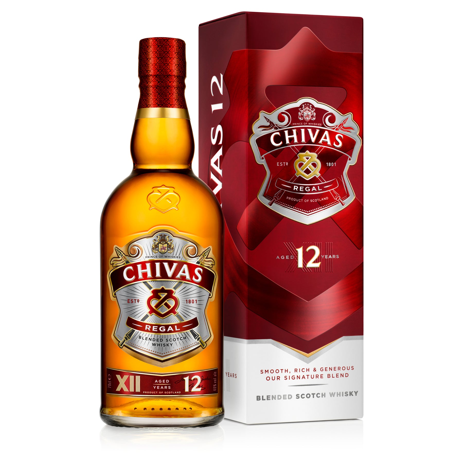 Chivas Regal 12 Year Old Blended Scotch 700ml