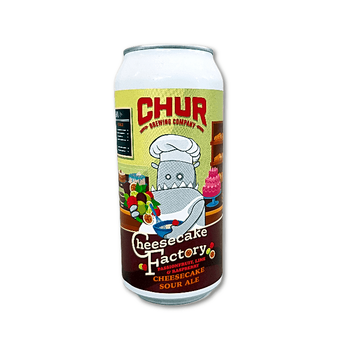 Chur Passionfruit, Lime & Raspberry Cheesecake Sour 440ml