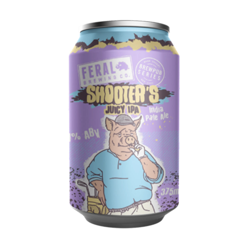 Feral Shooter's Juicy IPA Can 375ml