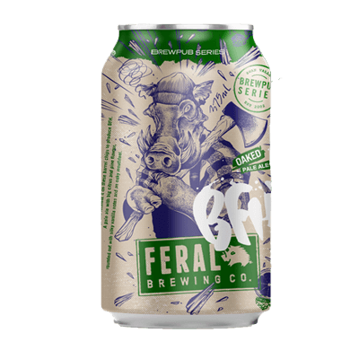 Feral Brewpub Oaked Pale Ale Can 375ml - Porters Liquor North Narrabeen