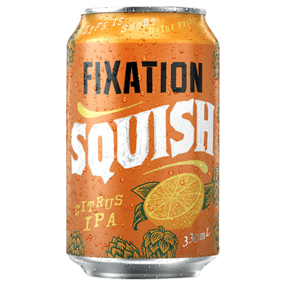Fixation Squish IPA Can 330ml - Porters Liquor North Narrabeen