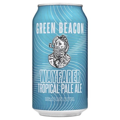 Green Beacon Wayfarer Tropical Pale Ale Can 375ml - Porters Liquor North Narrabeen