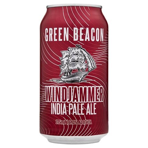 Green Beacon Windjammer Can 375ml - Porters Liquor North Narrabeen