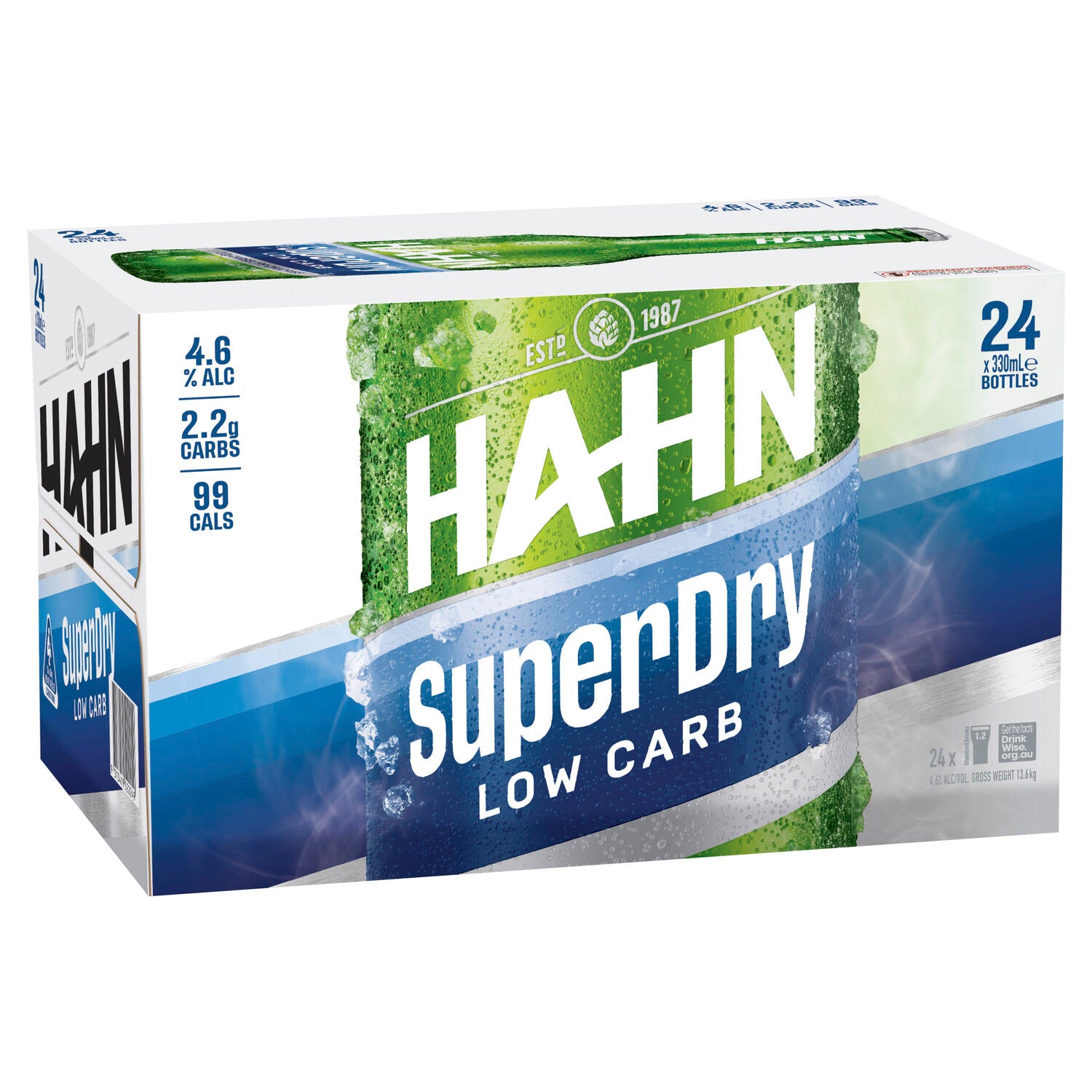 Hahn Super Dry Bottles 330ml