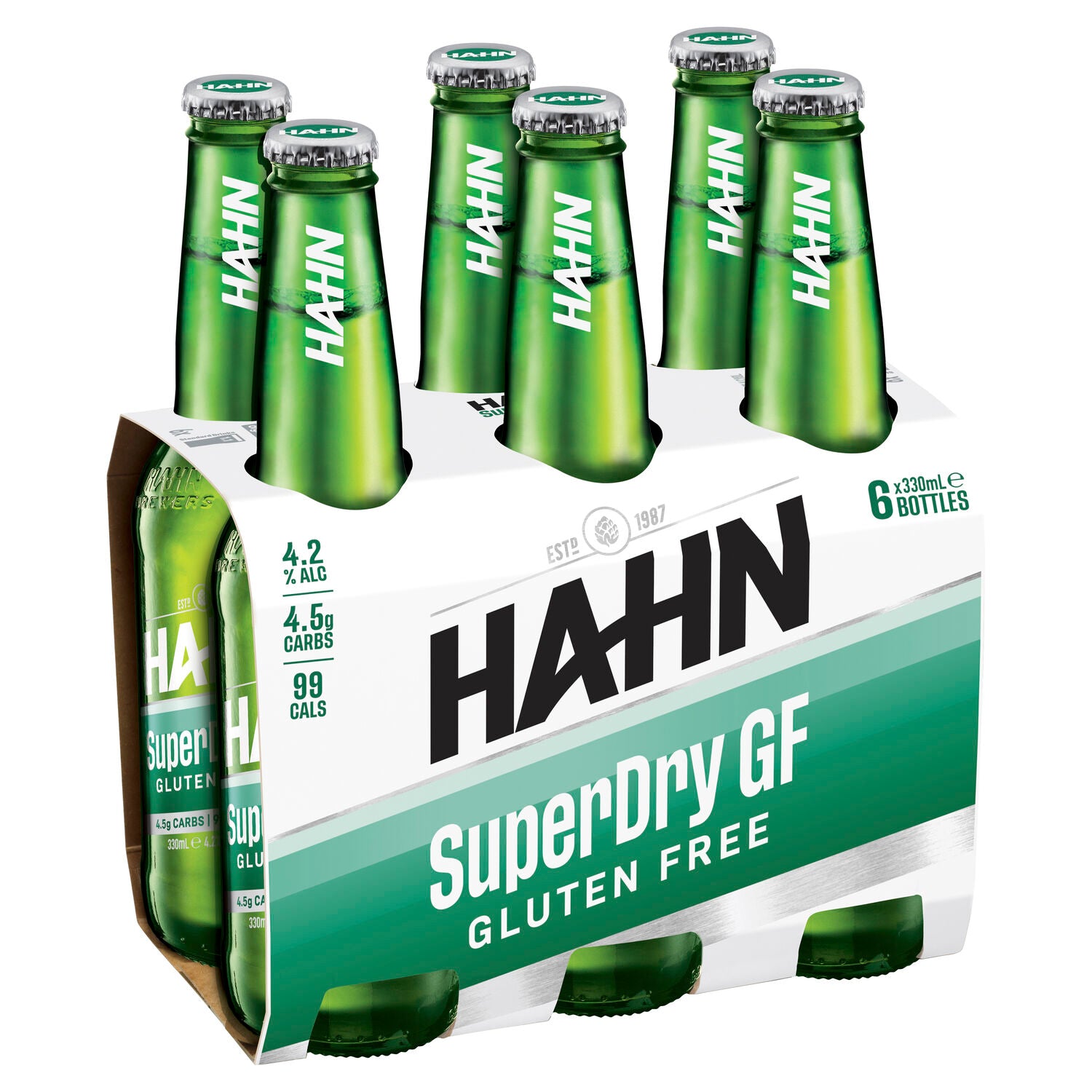Hahn Super Dry Gluten Free Bottle 330mL