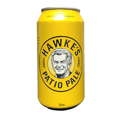 Hawkes Patio Pale Can 375ml - Porters Liquor North Narrabeen