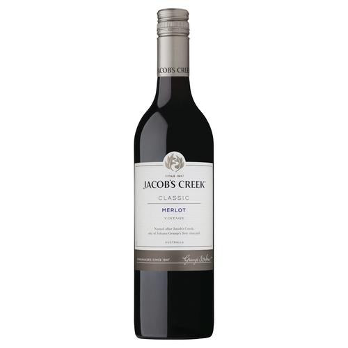 Jacobs Creek Classic Merlot 750ml - Porters Liquor North Narrabeen