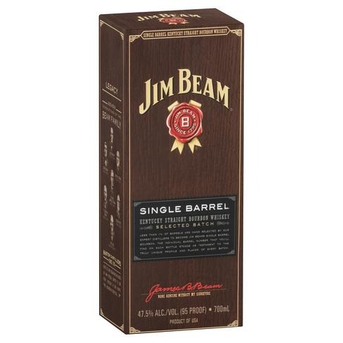 Jim Beam Single Barrel 700ml - Porters Liquor North Narrabeen