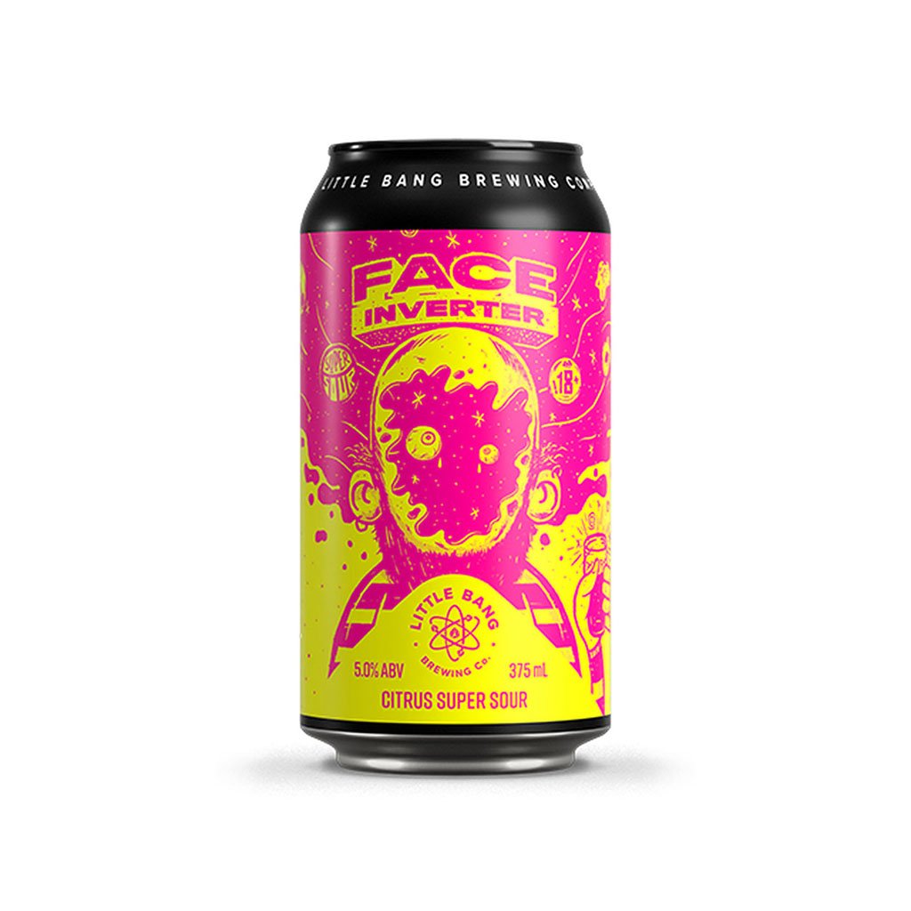 Little Bang Brewing Face Inverter Citrus Sour 375ml - Porters Liquor North Narrabeen