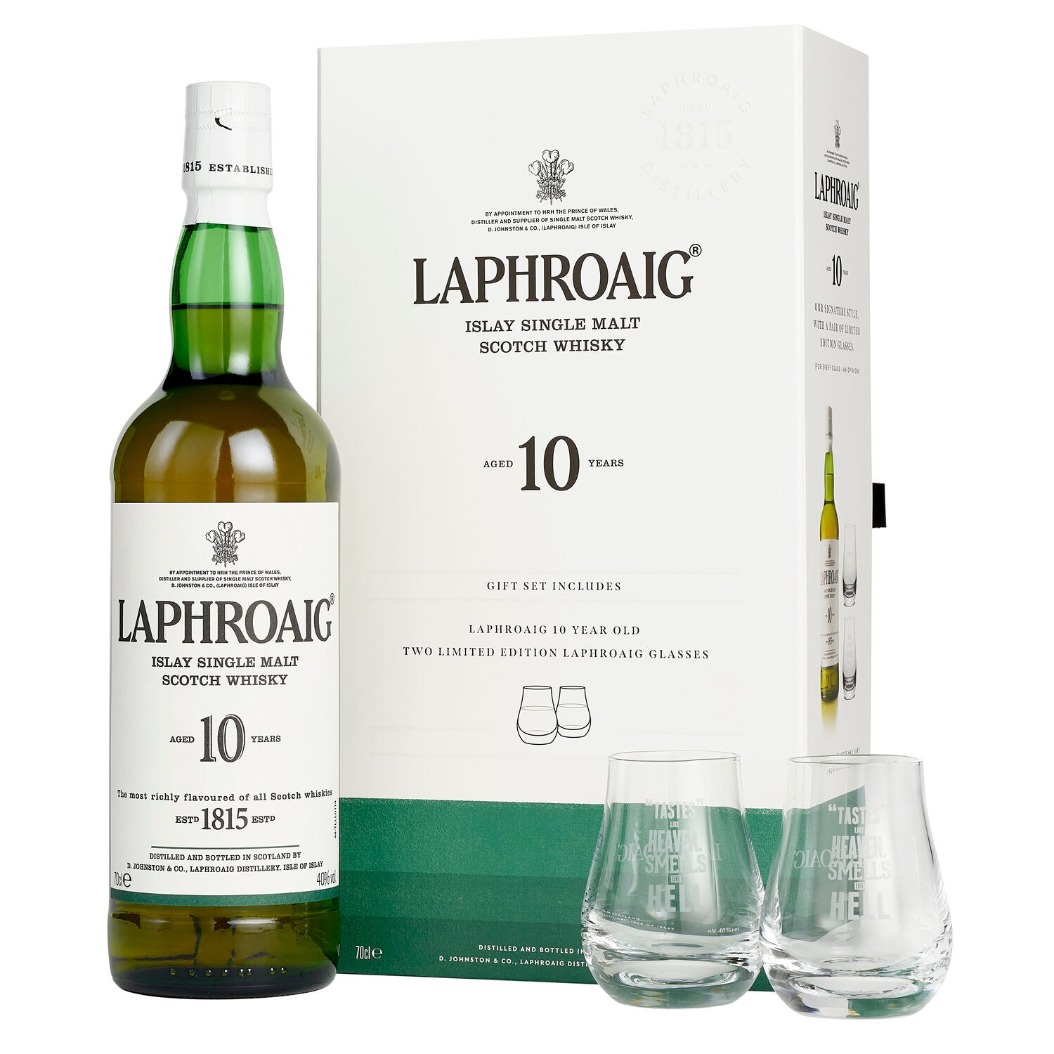 Laphroaig 10YO Gift Set 700ml