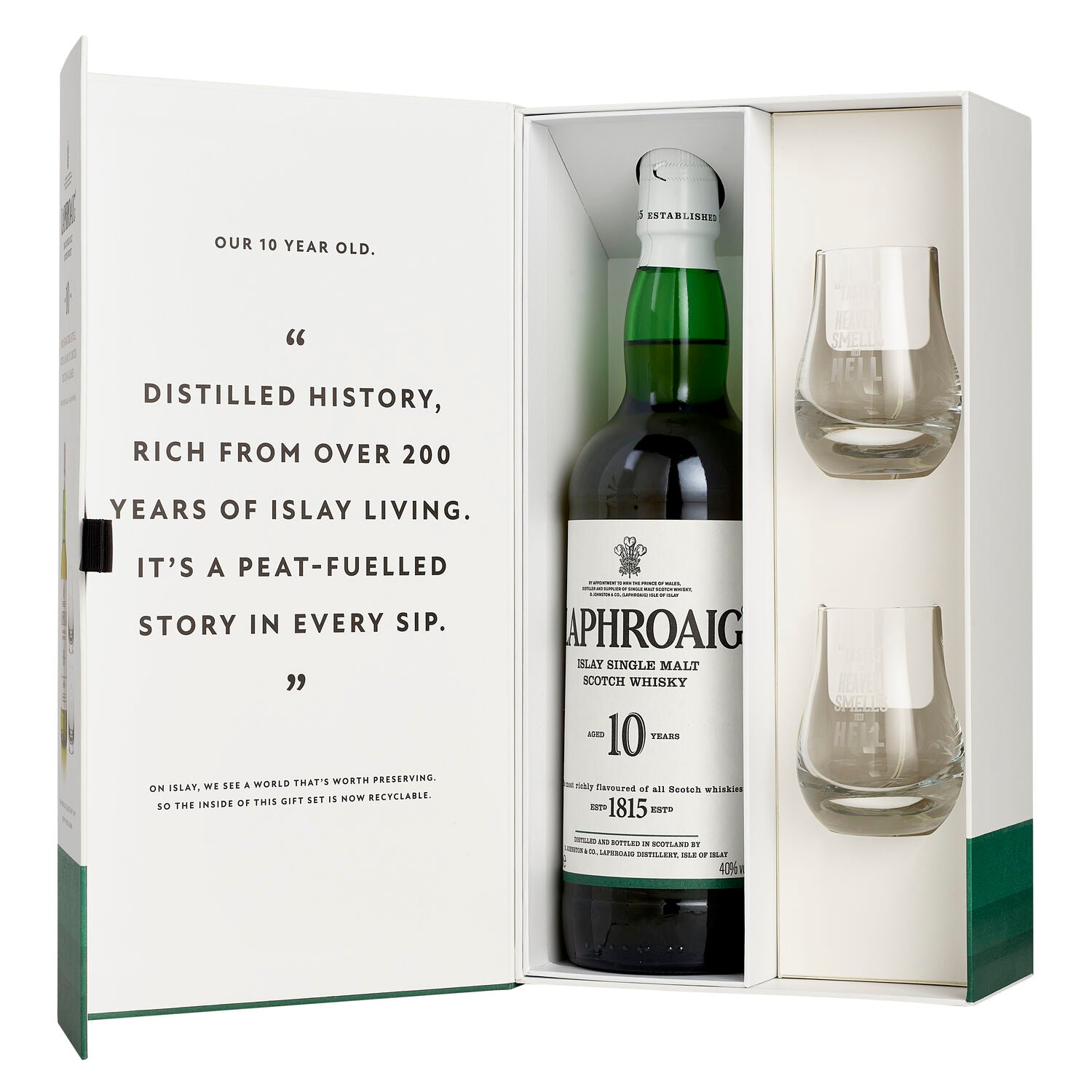 Laphroaig 10YO Gift Set 700ml