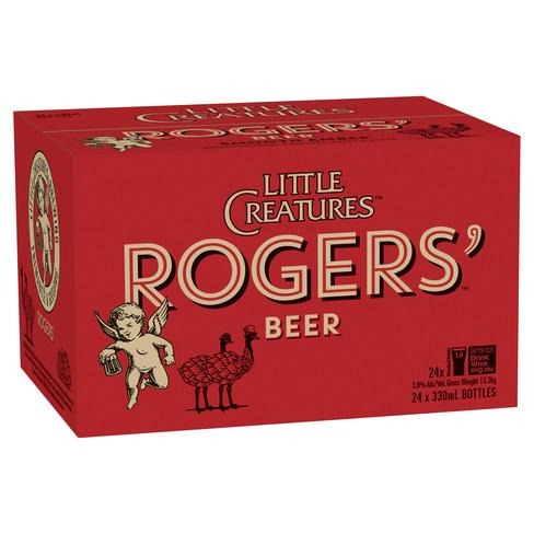 Little Creatures Rogers Bottle 330ml - Porters Liquor North Narrabeen