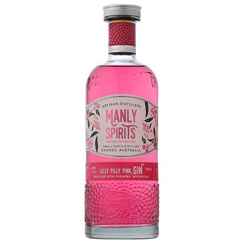 Manly Spirits Company Lilly Pilly Pink Gin 700ml - Porters Liquor North Narrabeen