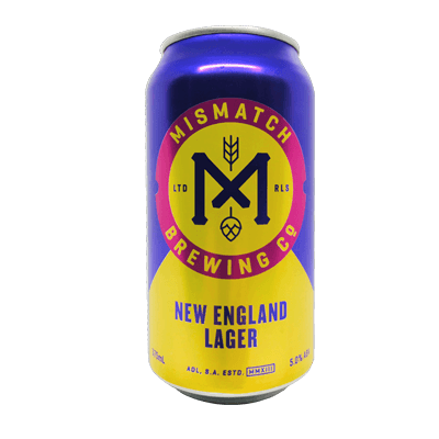 Mismatch New England Lager Can 375ml