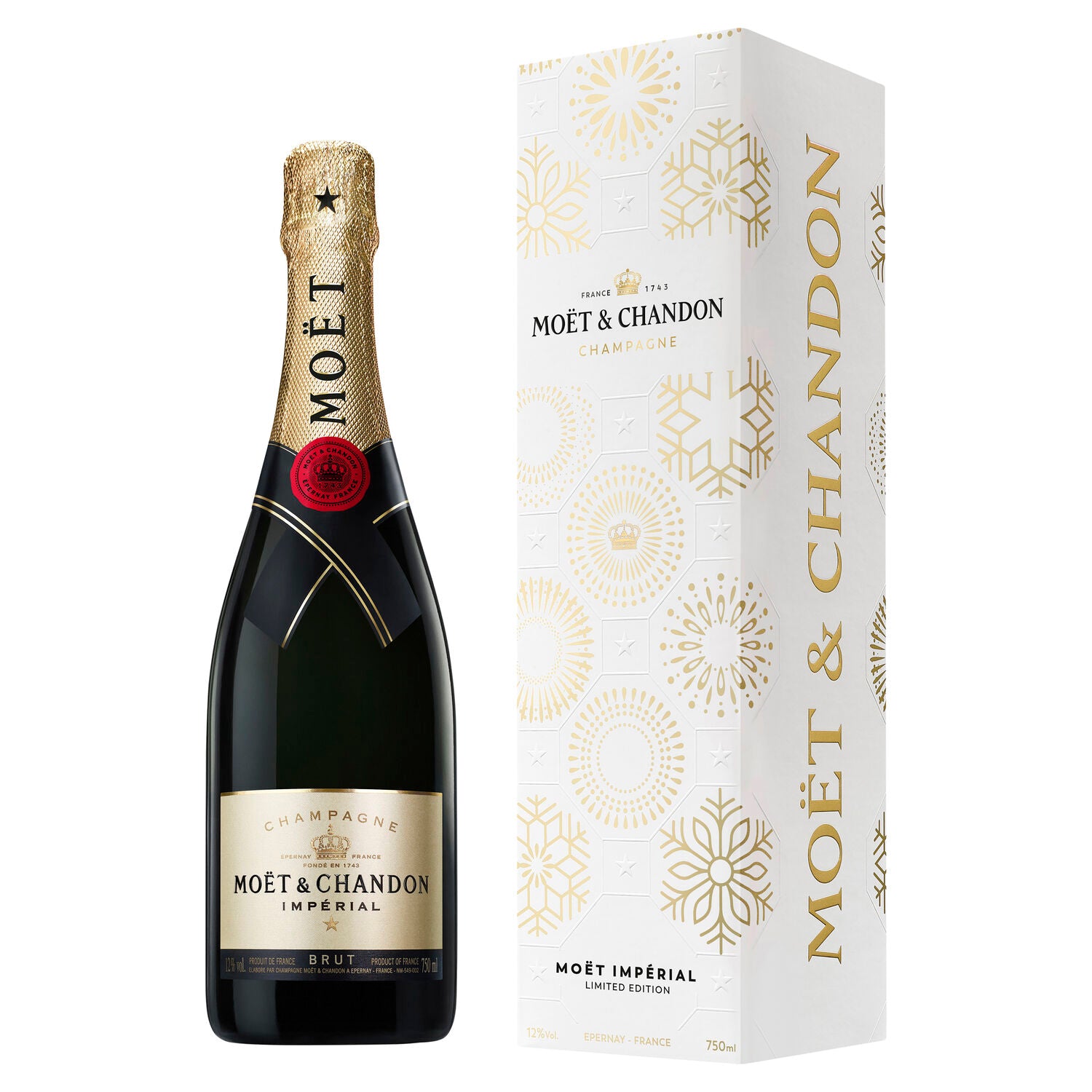 Moet Imperial EOY Cardboard Gift box 750mL