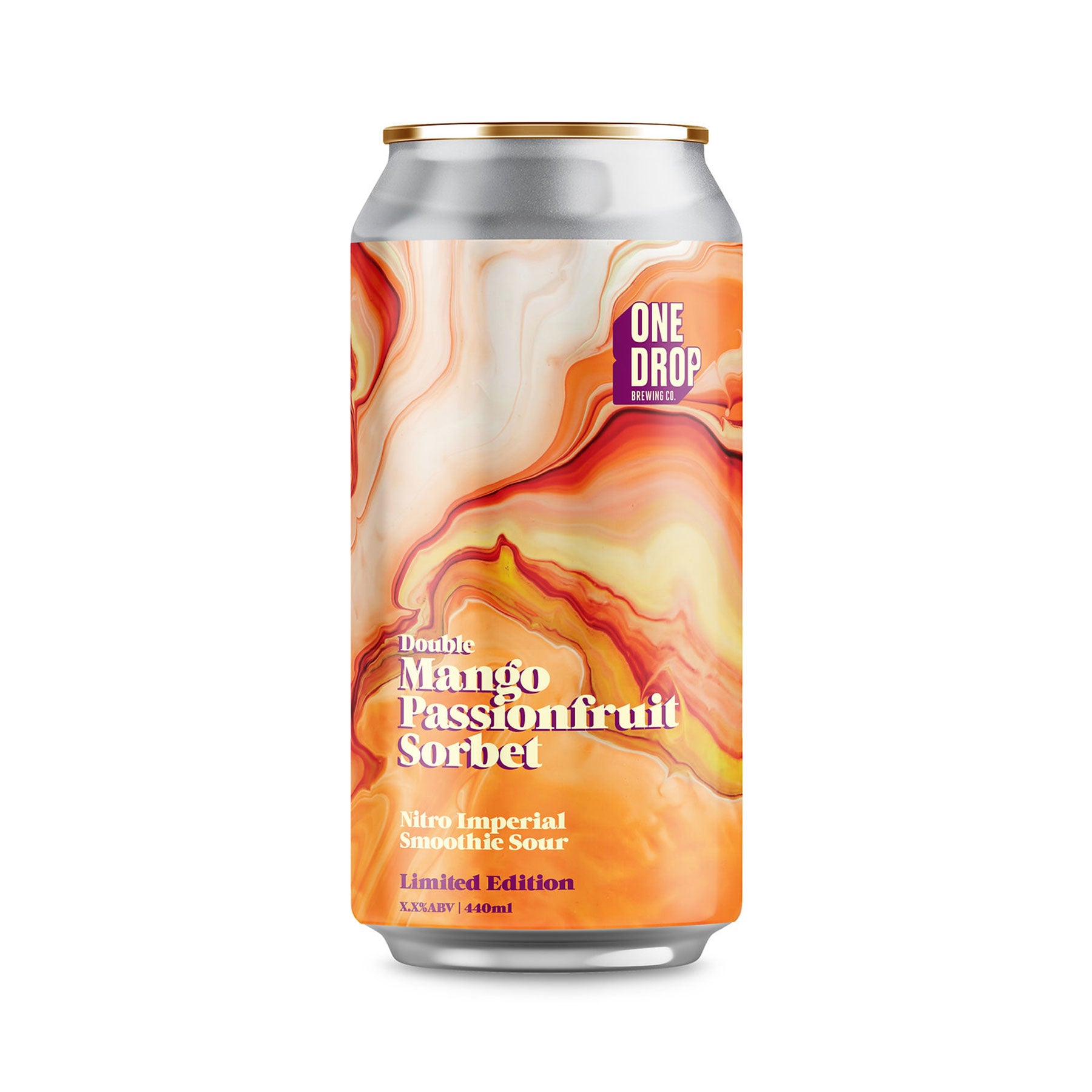 One Drop Mango Passionfruit Sorbet 440ml