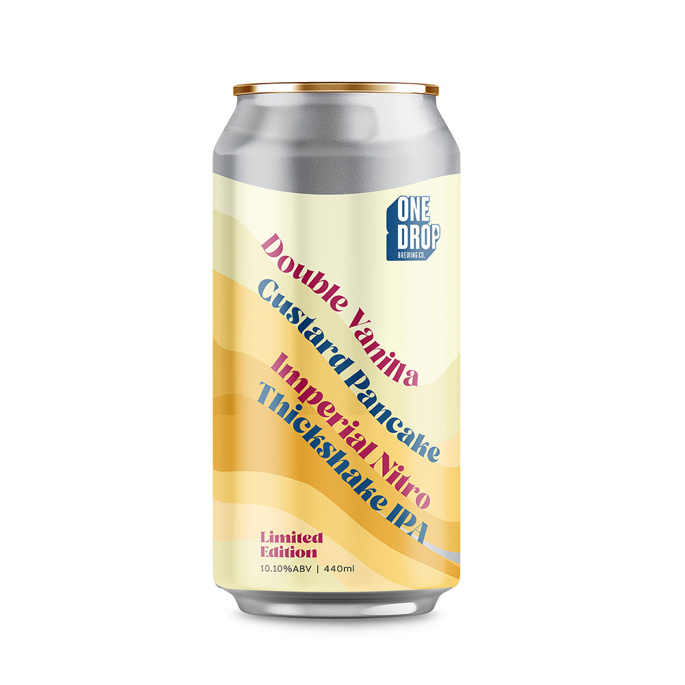 One Drop Vanilla Custard Imperial Nitro Thickshake Ipa 440ml