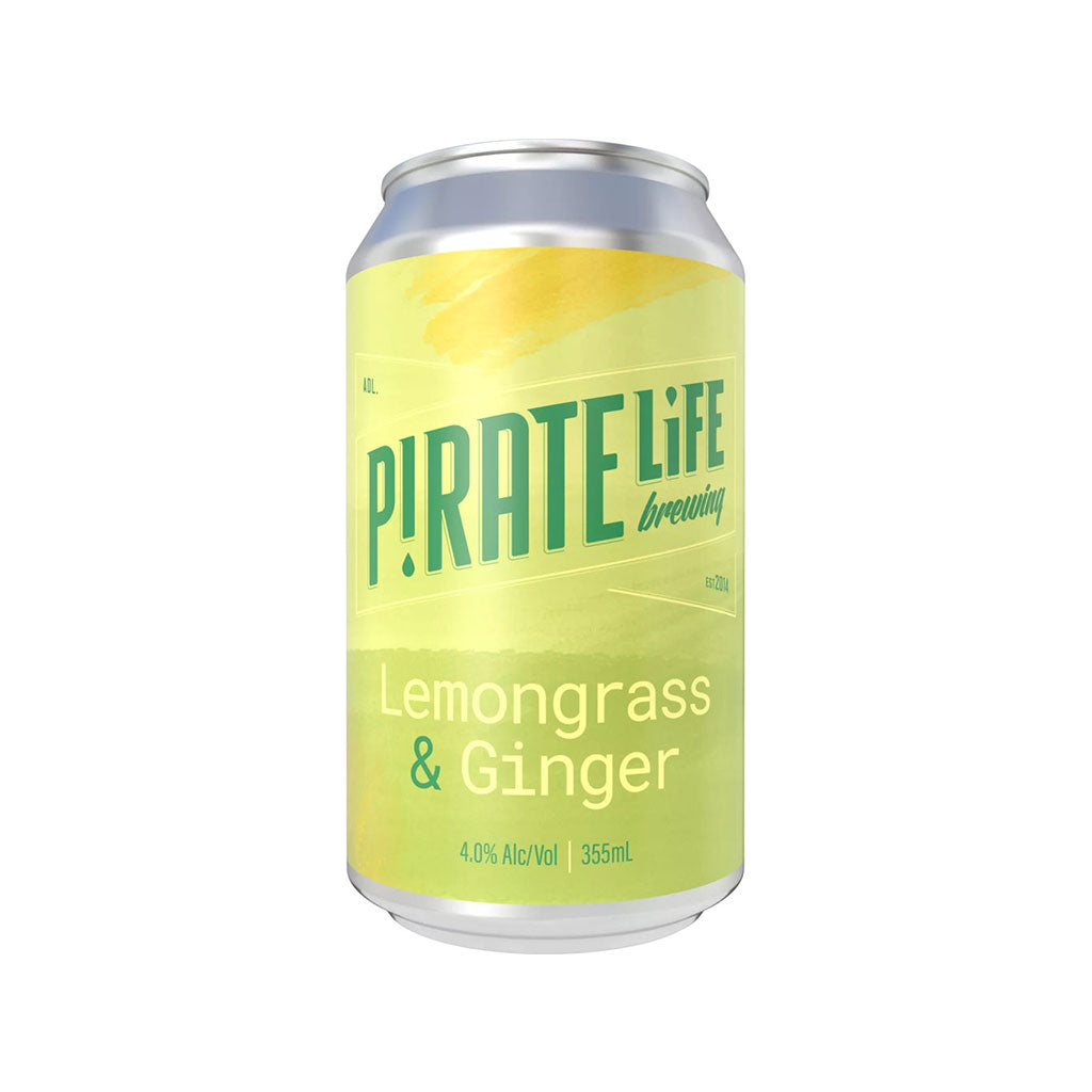 Pirate Life Lemon Grass & Ginger 355ml