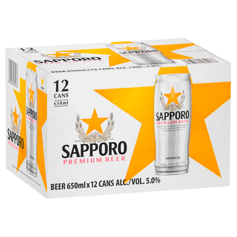 Sapporo Silver Can 650ml