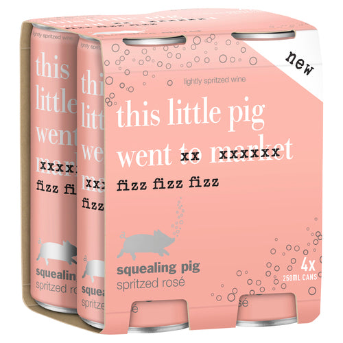 Squealing Pig Spritz Rose 4 Pack 250ml