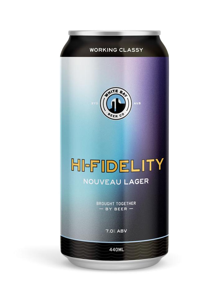 White Bay Beer - Hi-Fidelity Nouveau Lager 440ml
