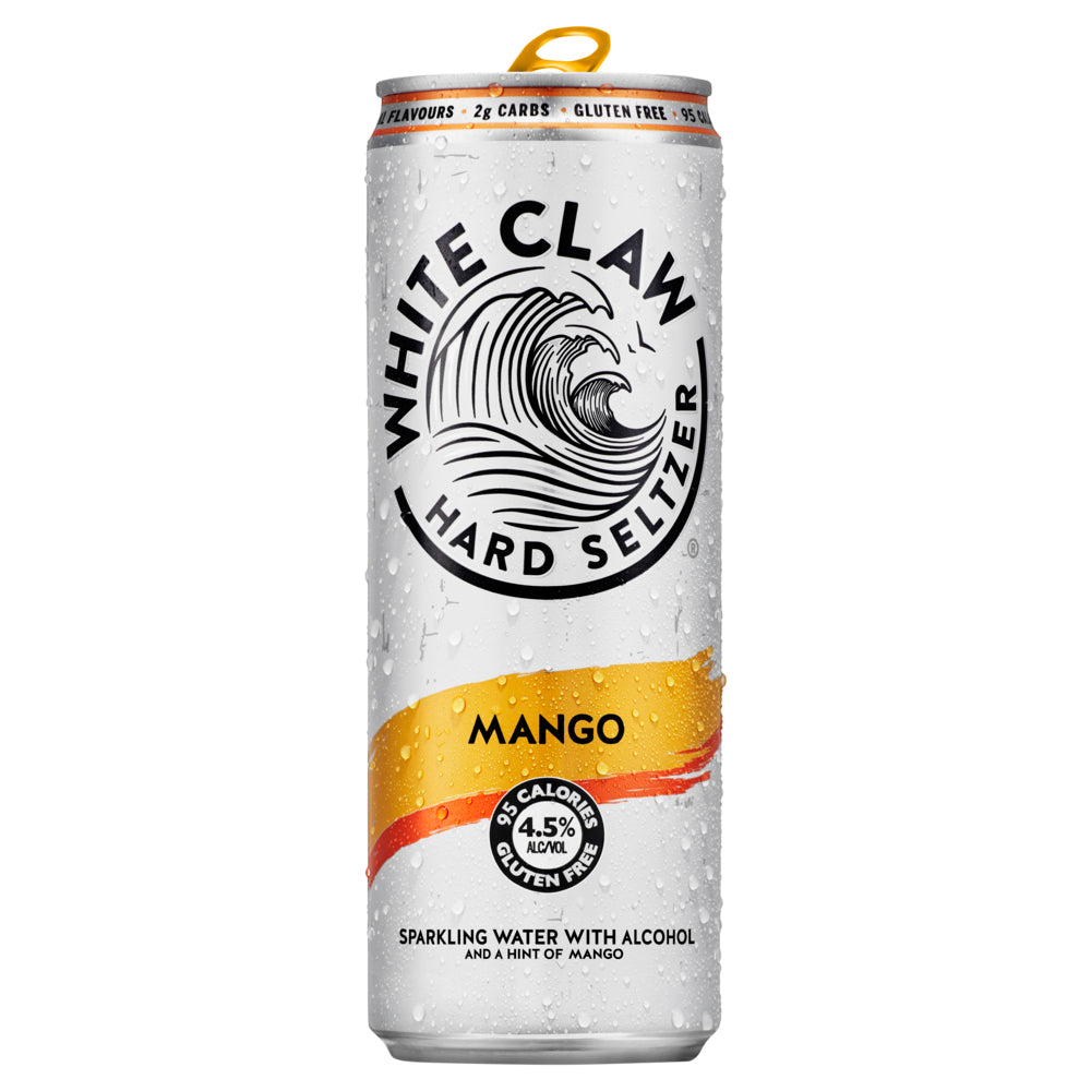 White Claw Seltzer Mango Can 330ml