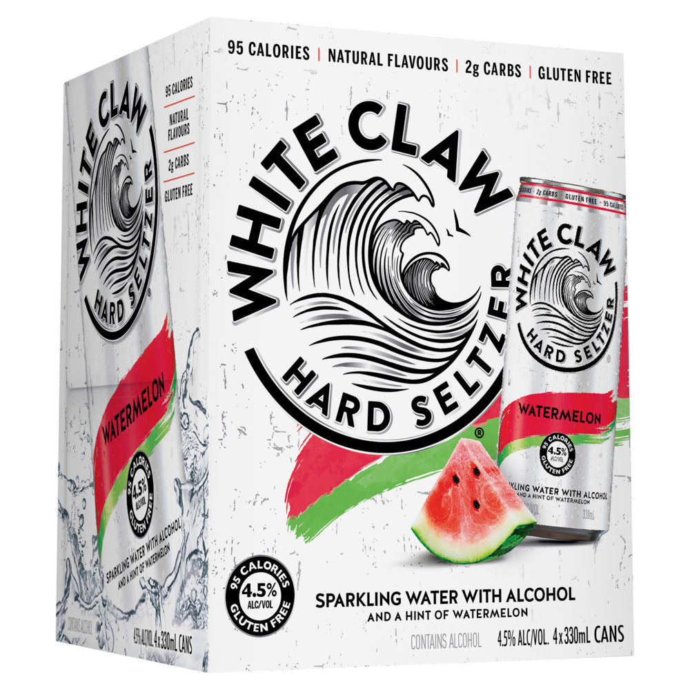 White Claw Seltzer Watermelon Can 330ml