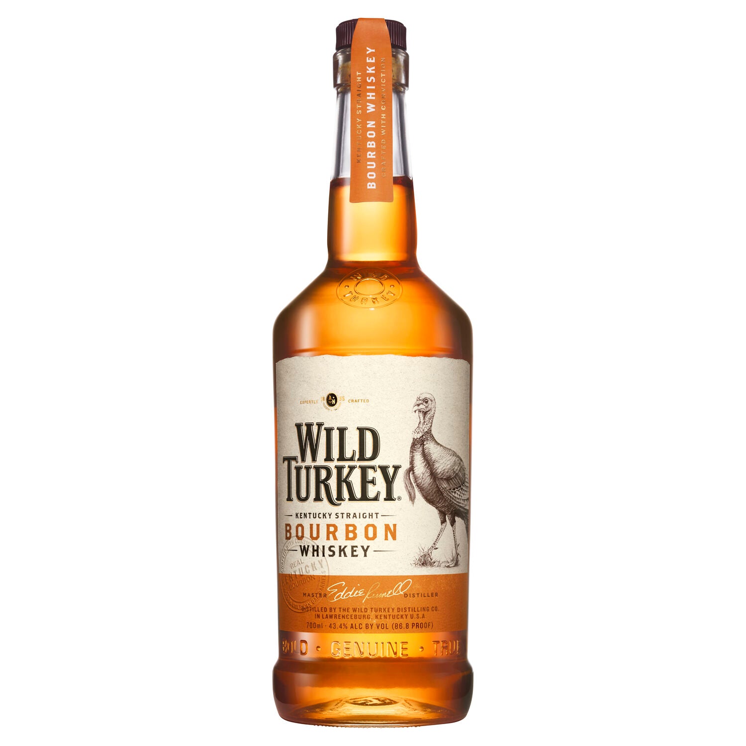 Wild Turkey Kentucky Straight Bourbon Whiskey 700ml