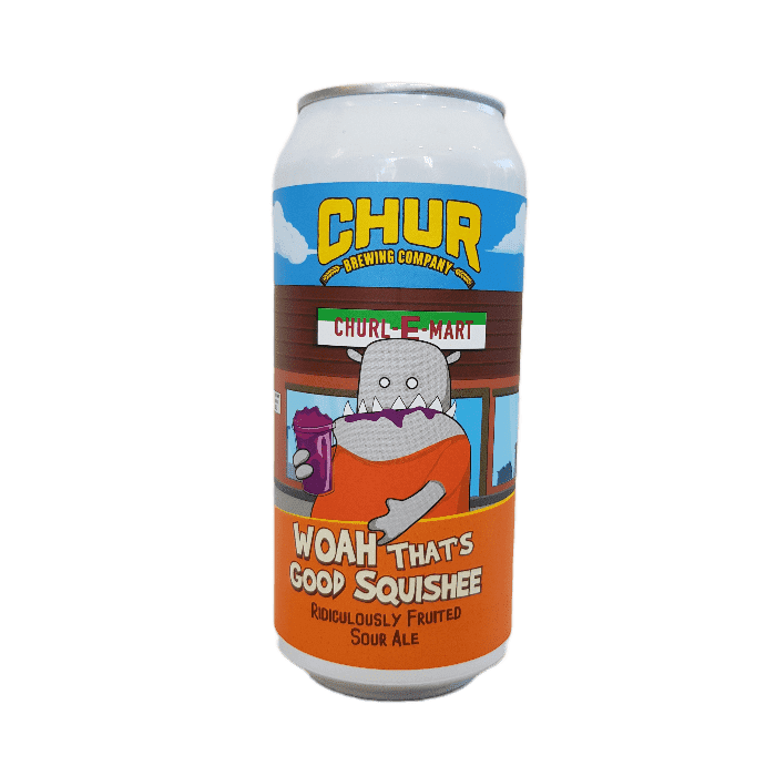 Chur Woah That's Good Squishee Ridiculously Fruited Sour Ale 440ml