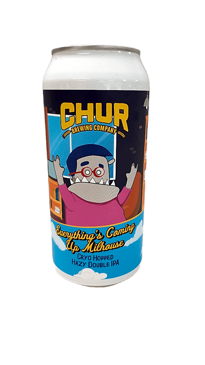Chur Everything's Coming Up Milhouse Cyro Hopped Hazy Double IPA 440ml